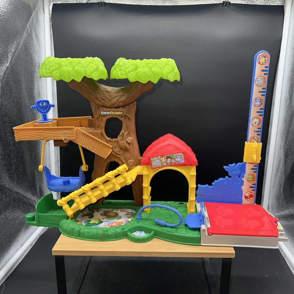 Fisher Price Little People Big Animal Zoo Treehouse Playset Toy Only